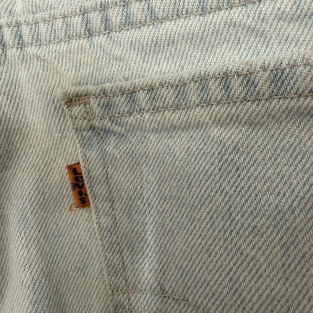 Vintage Levi’s 550 Men’s Relaxed Fit Orange Tab Made In‎ USA 34x32